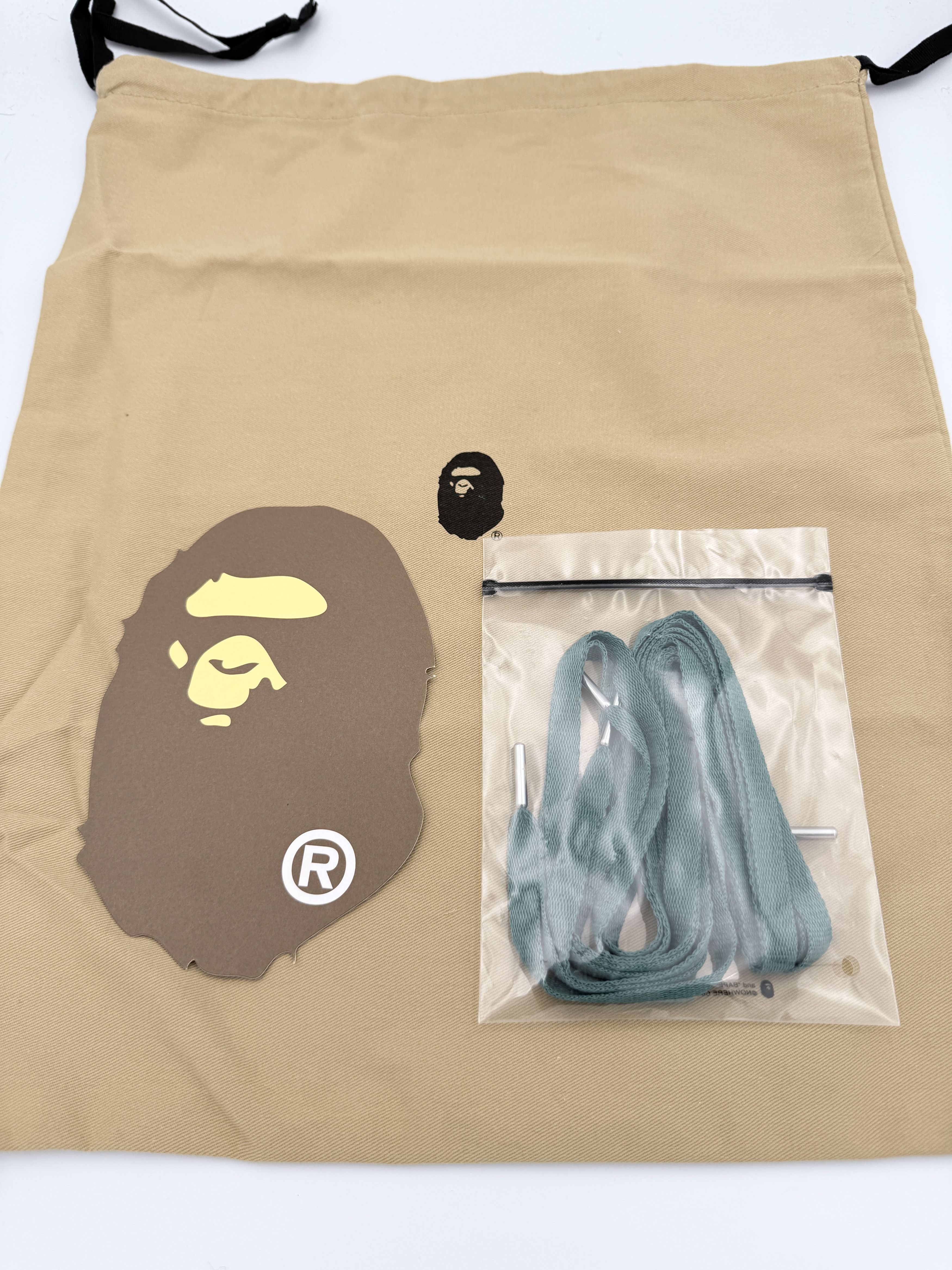 Bape Hidden NY x Bape Bapesta Tan Suede Size US 9 / EU 42 - 7 Thumbnail