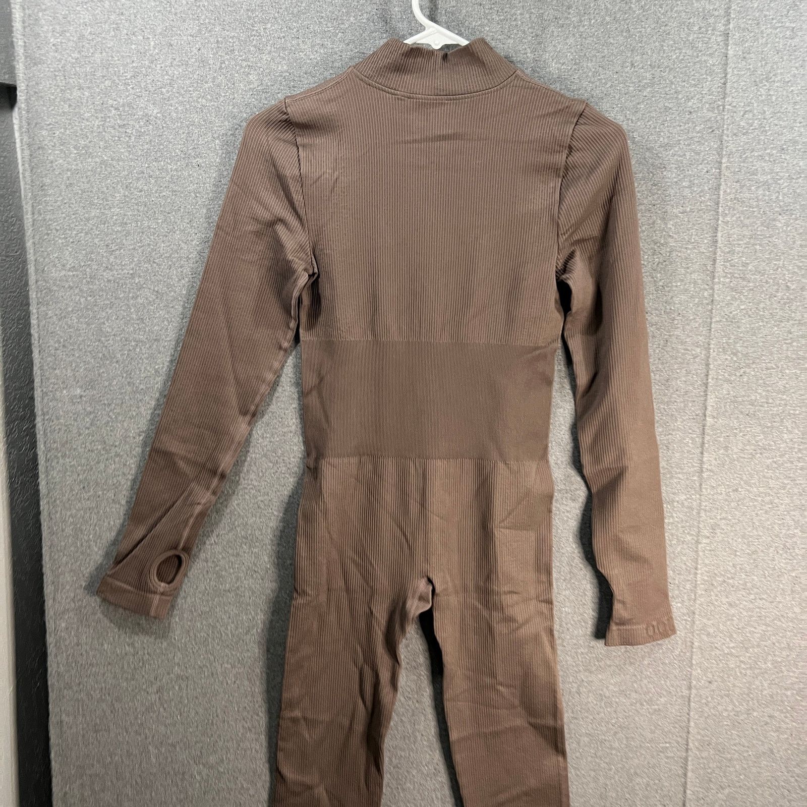 Other OQQ Women Long Sleeve Yoga Jumpsuits Workout Ribbed Size M / US 6-8 / IT 42-44 - 12 Thumbnail