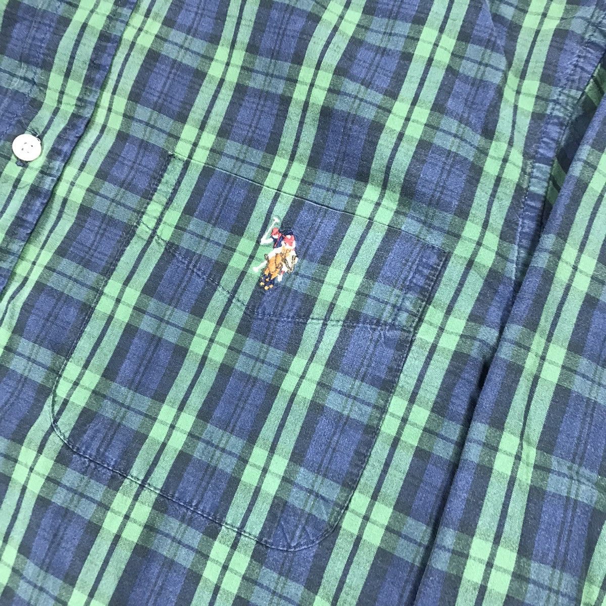 Vintage Vintage Polo Ralph Lauren Plaid Shirt Y2K Preppy Streetwear Size US L / EU 52-54 / 3 - 4 Thumbnail