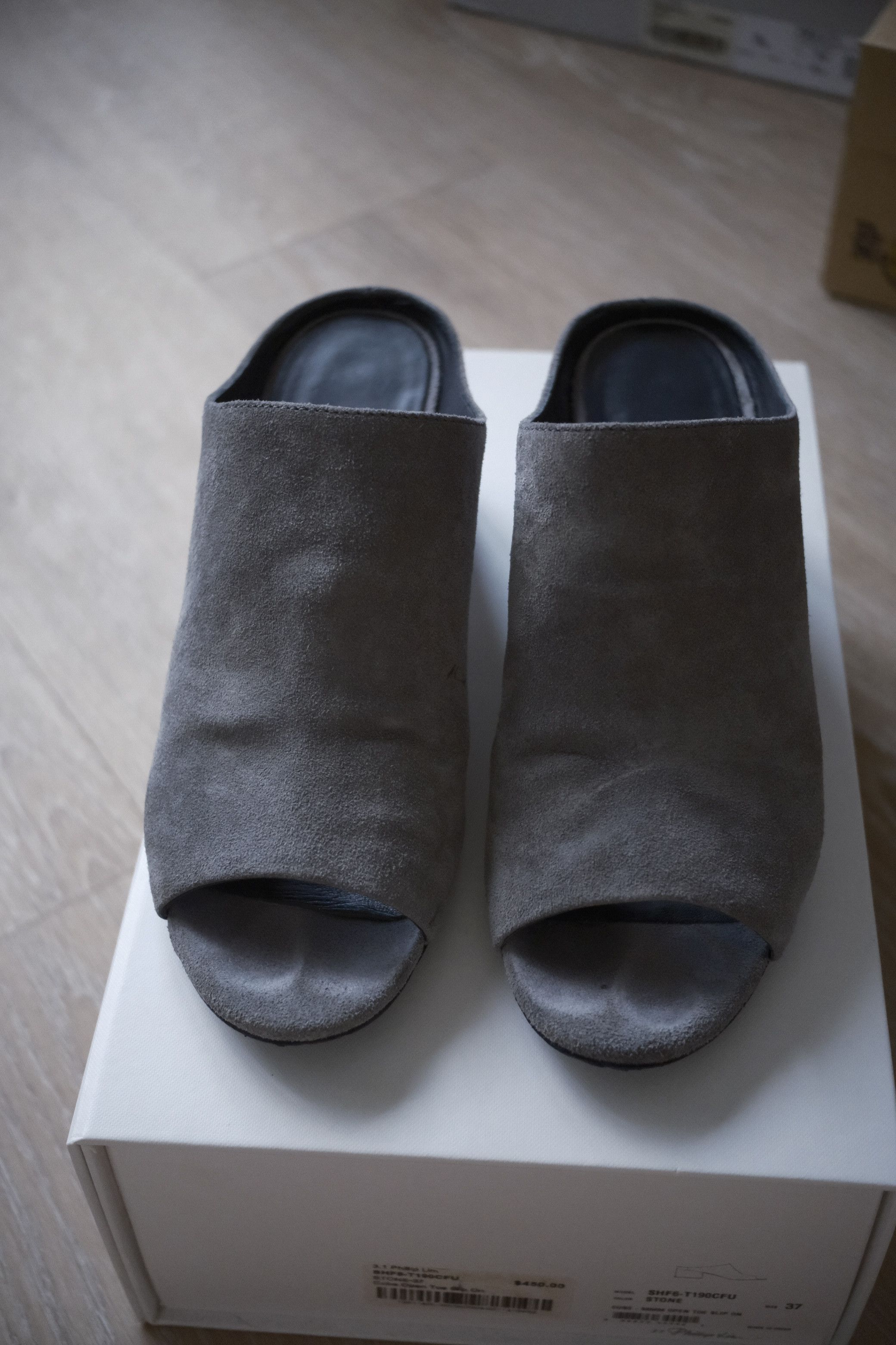 3.1 Phillip Lim *USED* 3.1 phillip lim cube open toe slip on sz 7 Size US 7 / IT 37 - 1 Thumbnail