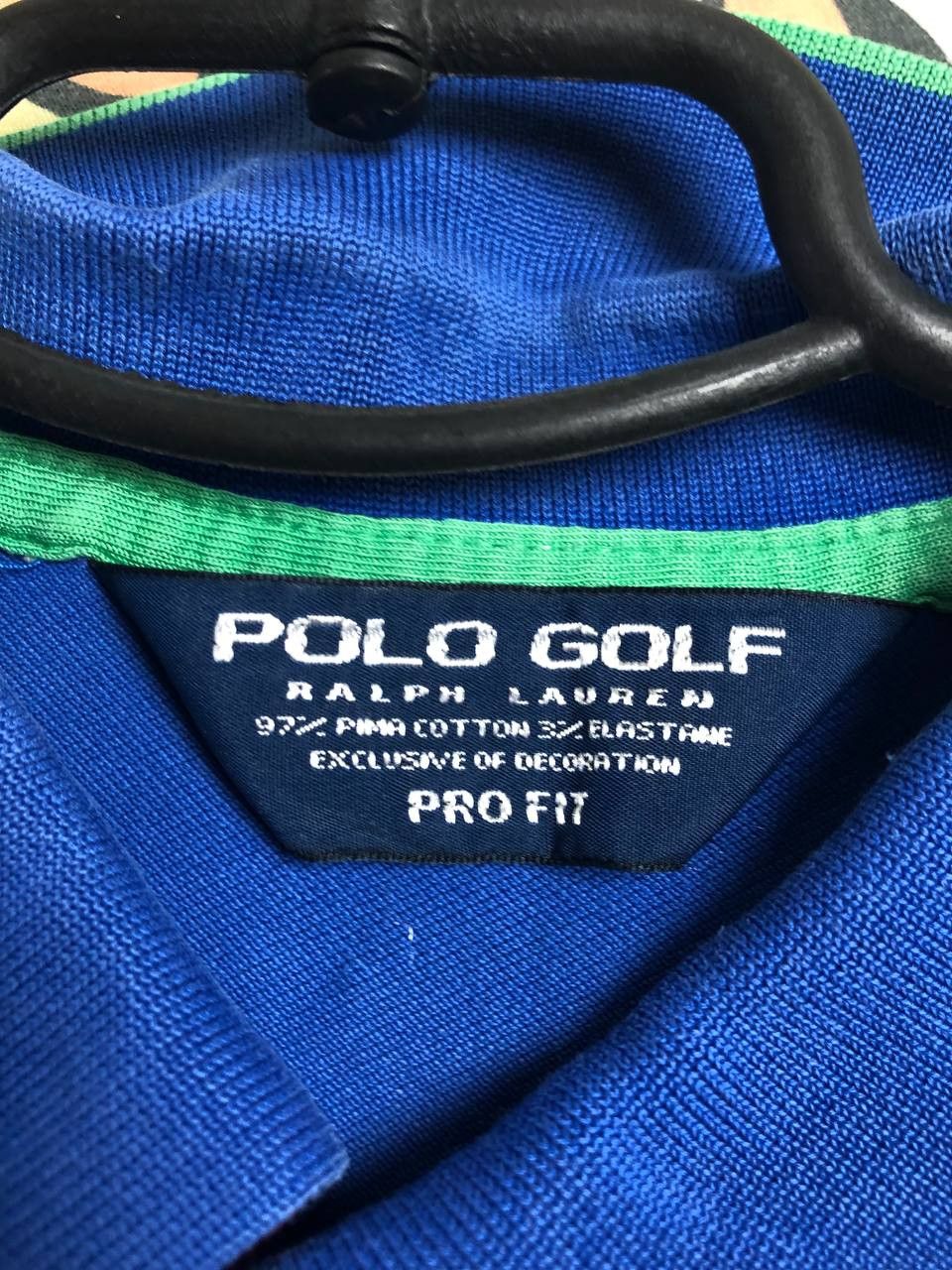 Polo Ralph Lauren × Vintage Chief Keef Polo Ralph Lauren Big Logo Black Watch Polo Tee Size US L / EU 52-54 / 3 - 2 Thumbnail