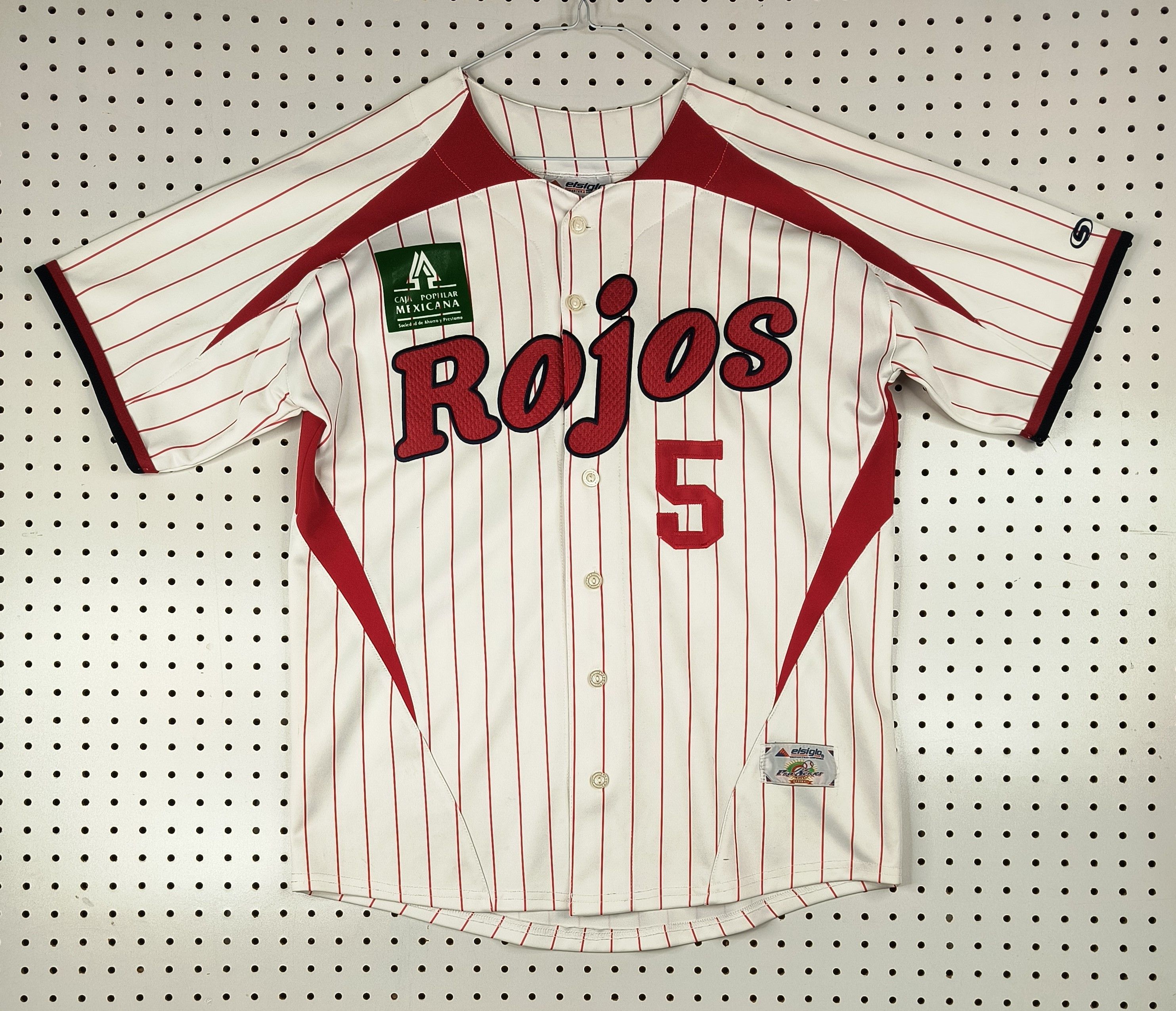 Other Vintage El Siglo Rojos baseball jersey Size US M / EU 48-50 / 2 - 2 Thumbnail