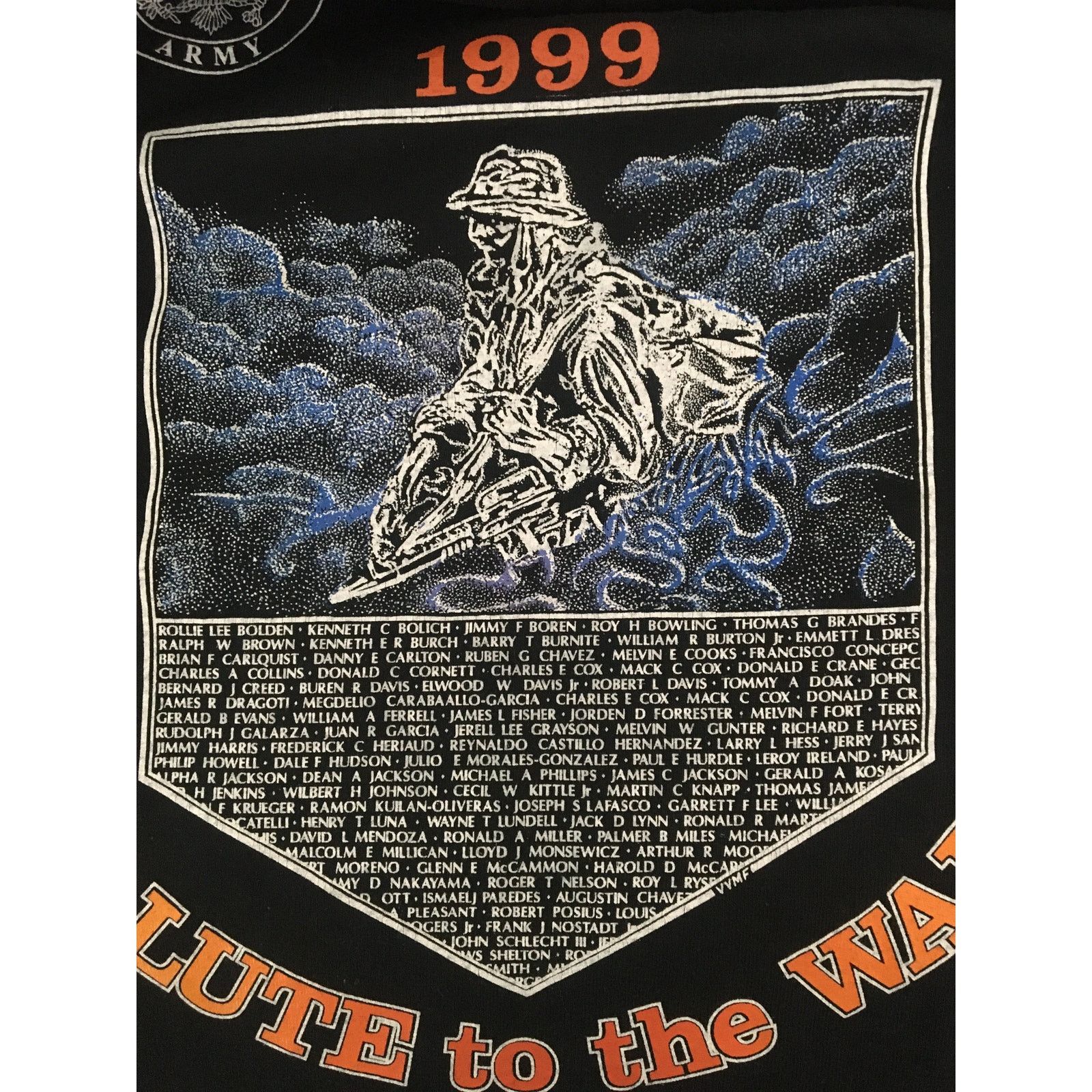 Hanes Large Rolling Thunder X11 Ride To The Wall 1999 Size US L / EU 52-54 / 3 - 9 Thumbnail