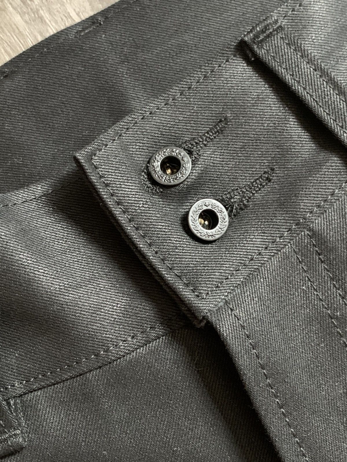 Japanese Brand DOOF.YOUTH Custom WAXED LOOK DENIM Size US 32 / EU 48 - 5 Thumbnail