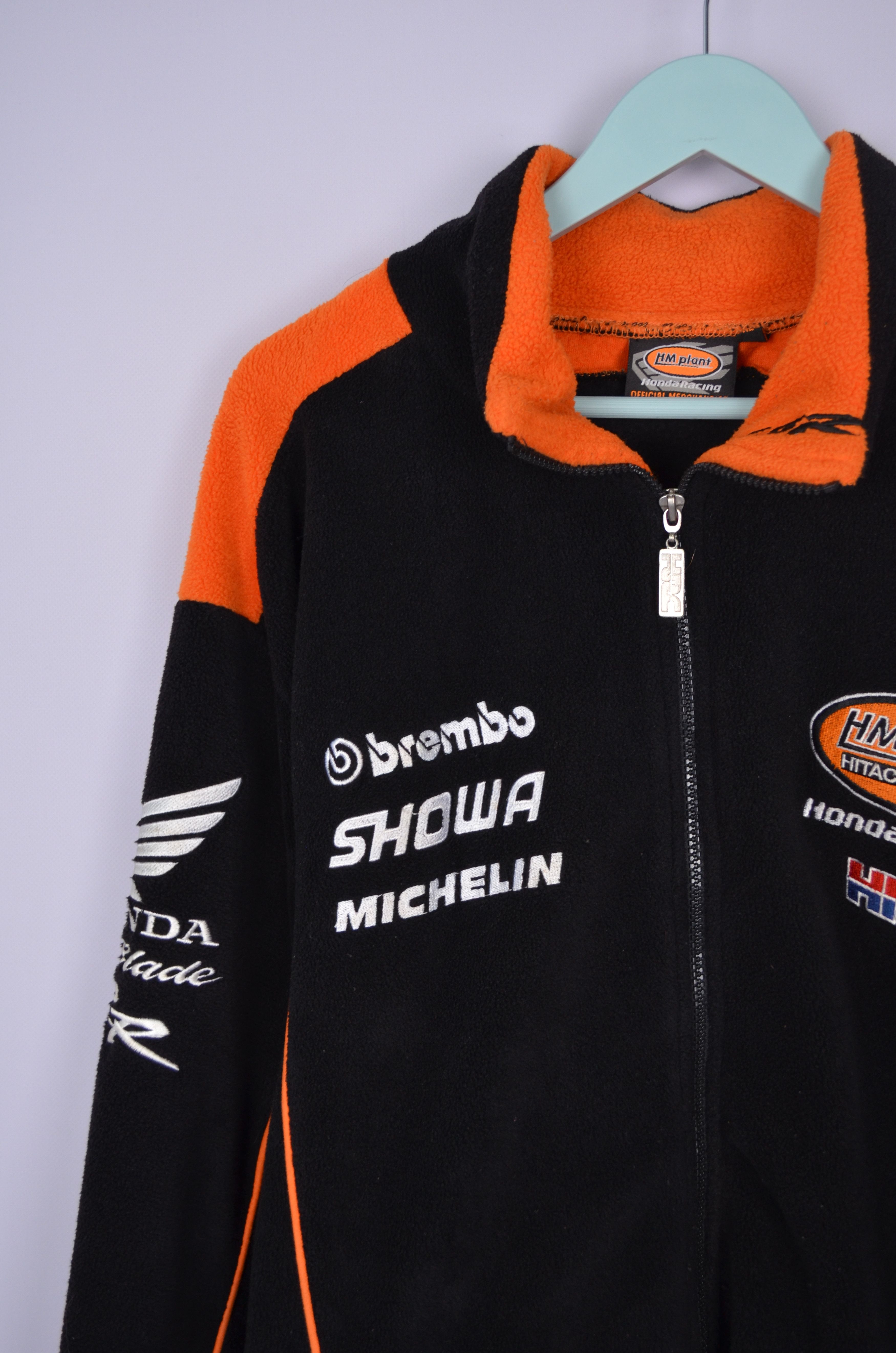 Honda Honda Michelin Hitachi FireBlade RR Full Zip Fleece Jacket Size US XL / EU 56 / 4 - 3 Thumbnail