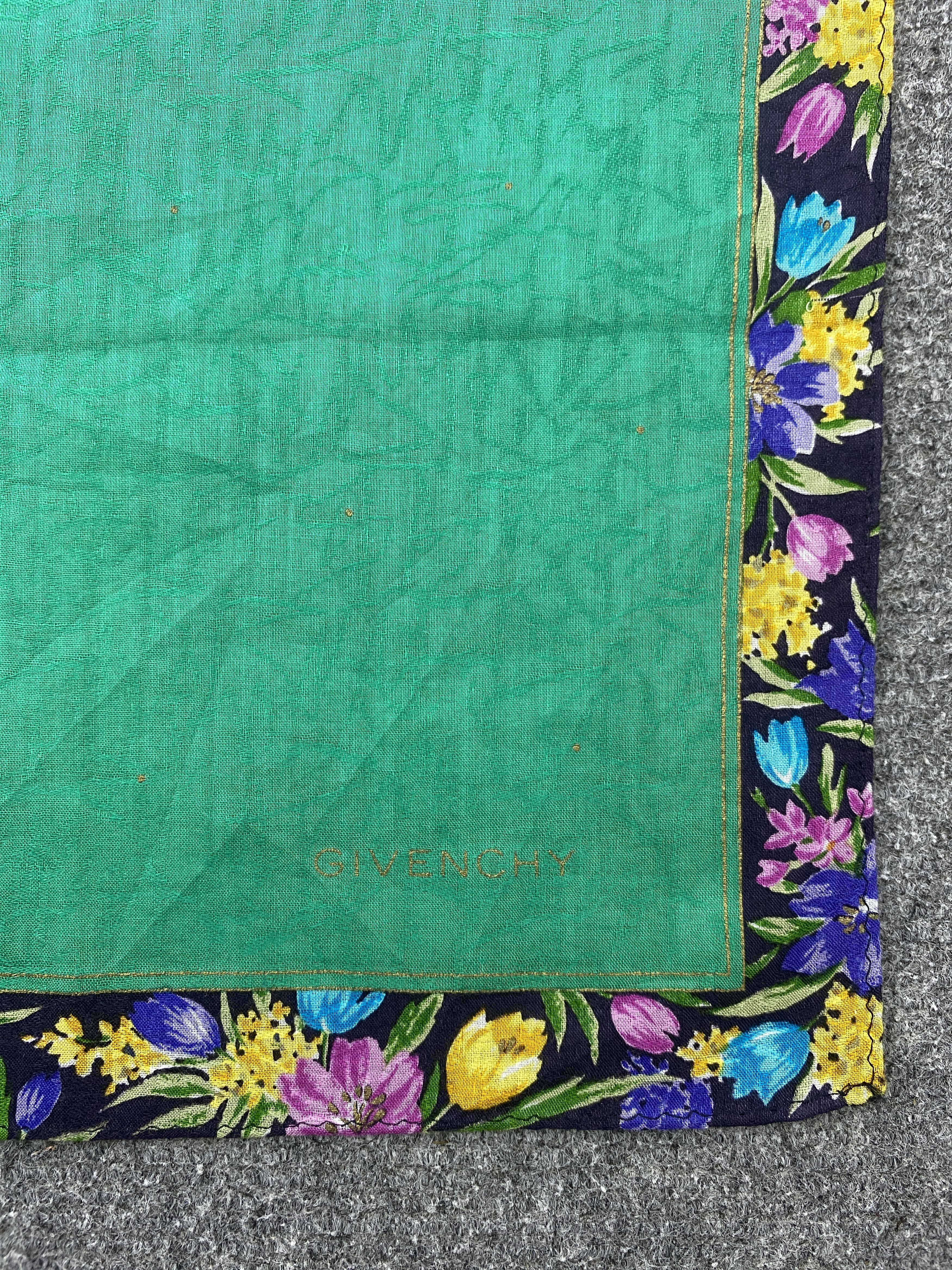 Givenchy Vintage Givenchy Handkerchief / Neckerchief HKC0774 Size ONE SIZE - 5 Thumbnail