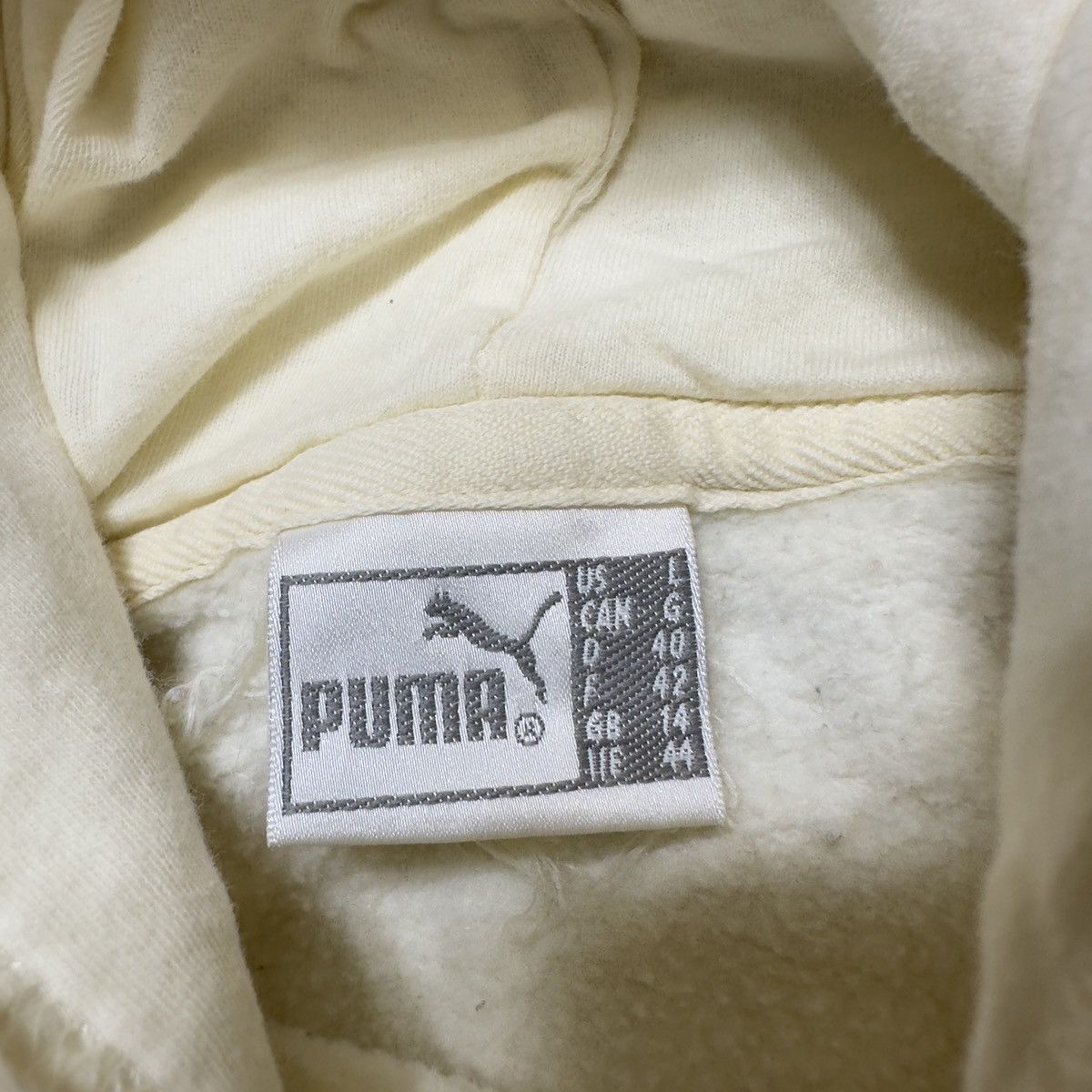 Puma × Vintage Vintage Puma hoodie Size L / US 10 / IT 46 - 4 Thumbnail