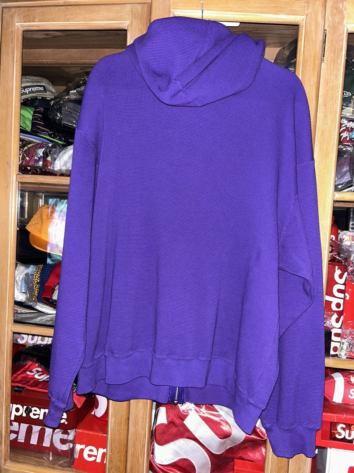 Supreme Supreme Hooded Zip Up Thermal SS25 size Large NEW Size US L / EU 52-54 / 3 - 4 Thumbnail