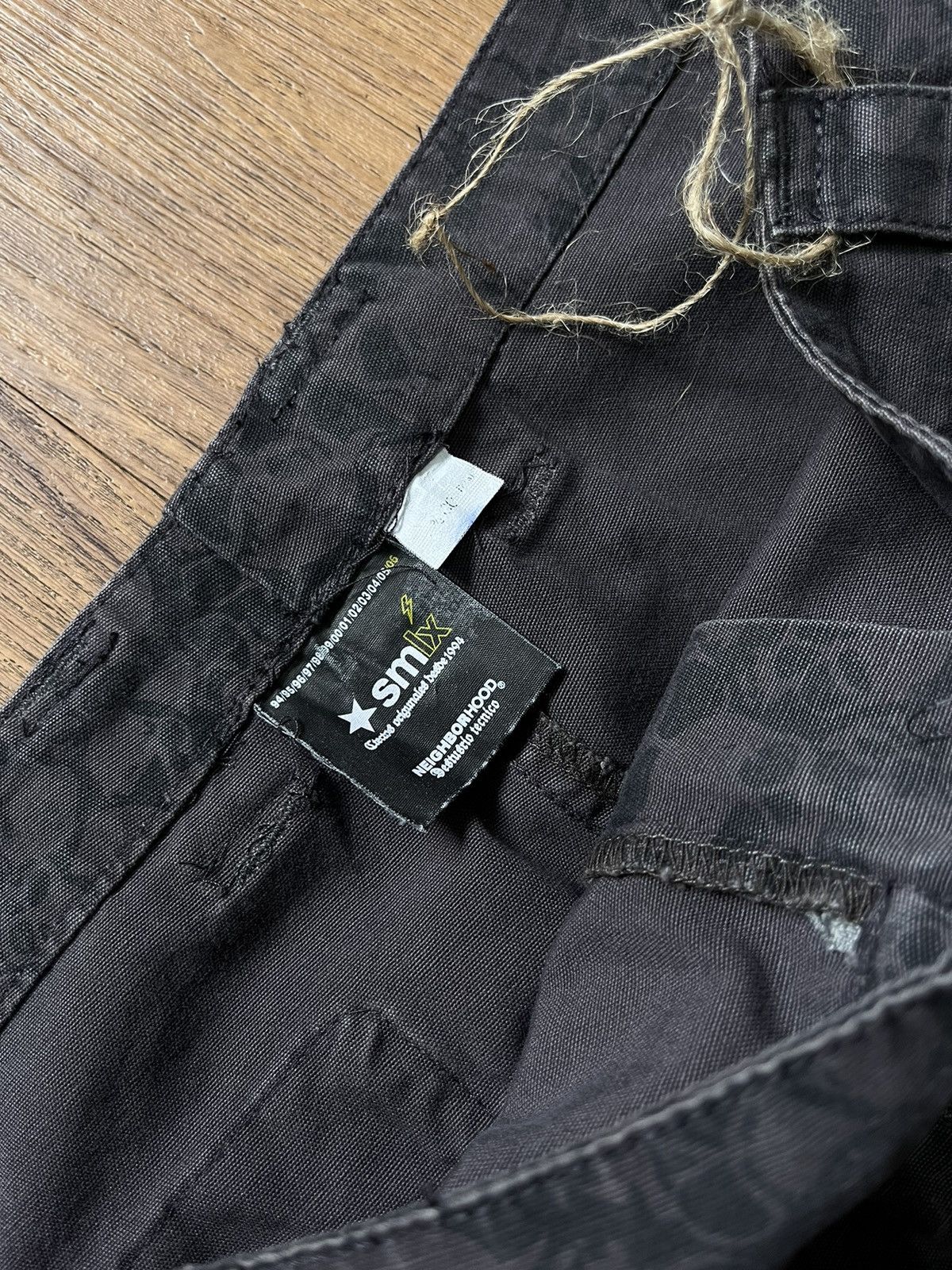 Japanese Brand × Neighborhood × Seditionaries Vintage 2000s Neighborhood Japan Skull Bones Printed Bondage Size US 36 / EU 52 - 4 Thumbnail