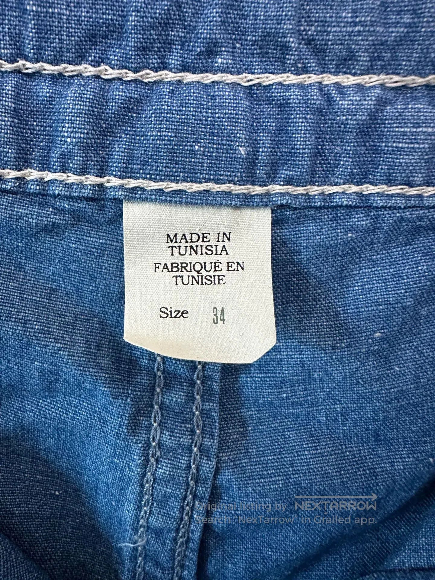 RRL Ralph Lauren RRL Ralph Lauren Men's Denim Shorts. Size US 34 / EU 50 - 5 Thumbnail