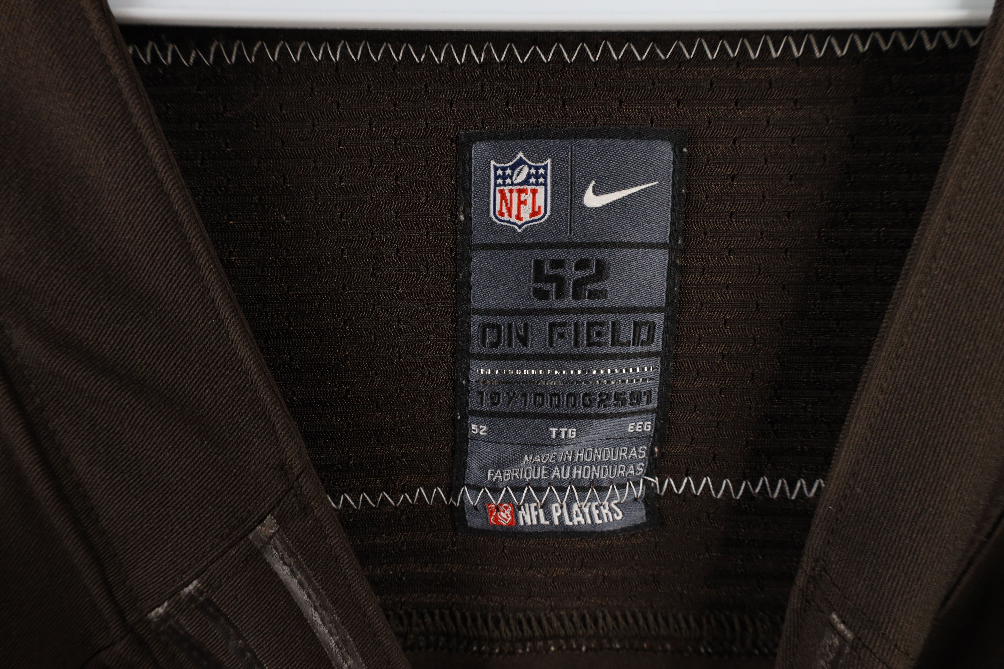 Nike × Vintage Nike On Field Cleveland Browns Football Jersey Brown #73 Size US XL / EU 56 / 4 - 7 Thumbnail