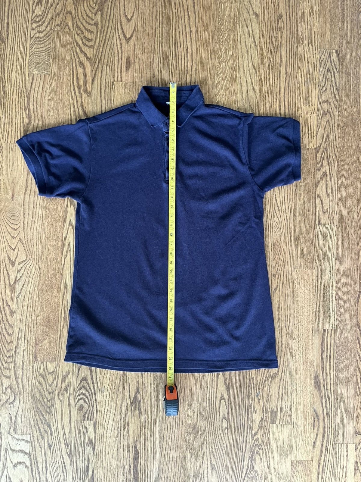Vintage Vintage Minimalist Navy Polo A.P.C. Acne Ralph Benetton Size US M / EU 48-50 / 2 - 5 Thumbnail