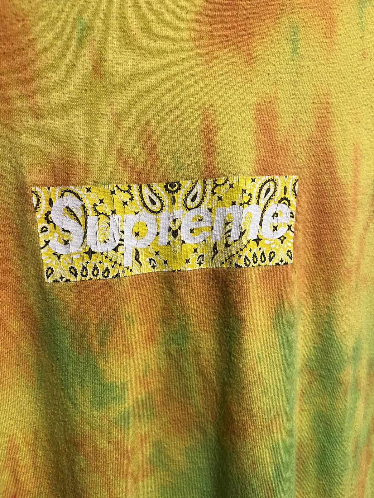 Supreme Supreme Bandana Box Logo Tee Size US XL / EU 56 / 4 - 2 Thumbnail