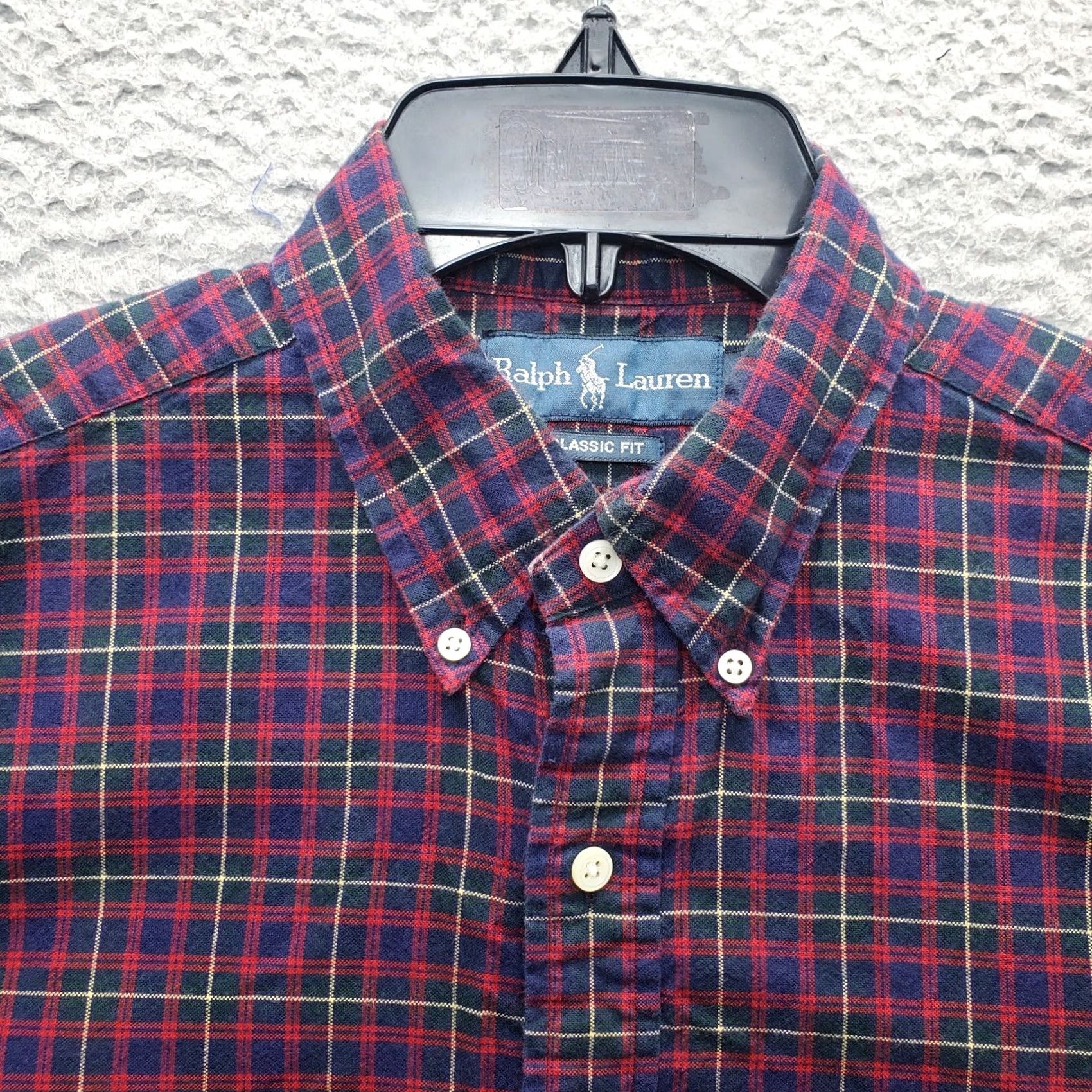 Ralph Lauren Ralph Lauren Mens Shirt M Multicolor Plaid Classic Fit Long Sleeve Button-Up Button-Down XS? Size US M / EU 48-50 / 2 - 7 Thumbnail