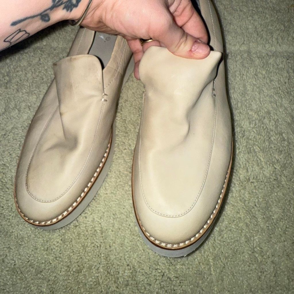 Vince Vince Zeta Leather Platform Loafers SIZE 9 Size US 9 / IT 39 - 6 Thumbnail