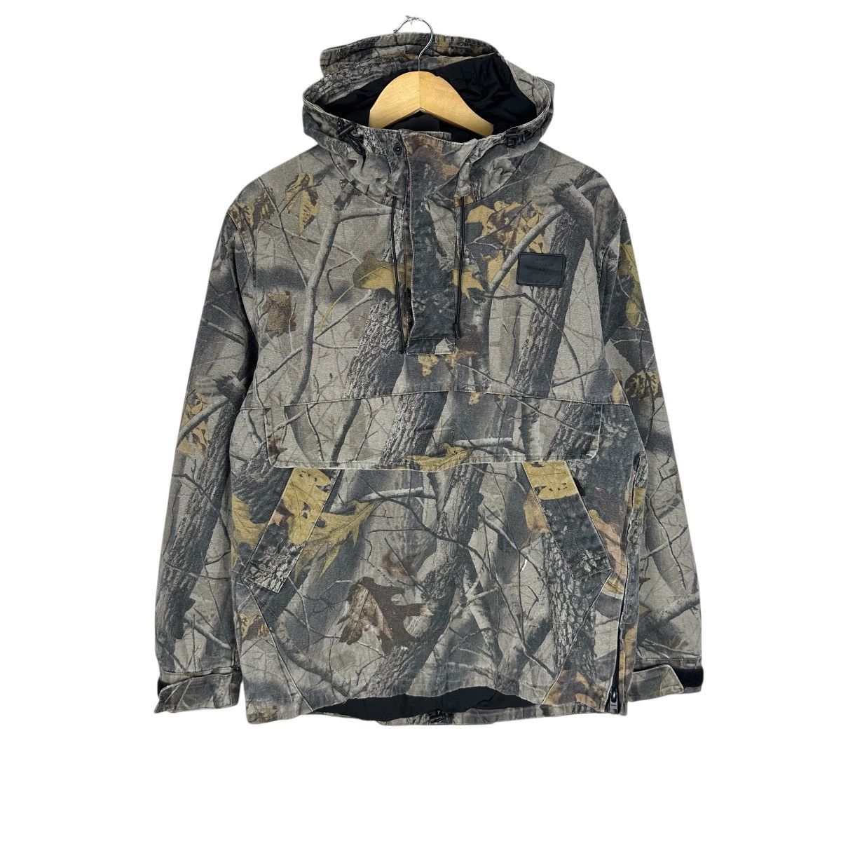 Zara ZARA REAL TREE HOODIE ANORAK JACKET Size S / US 4 / IT 40 - 2 Thumbnail