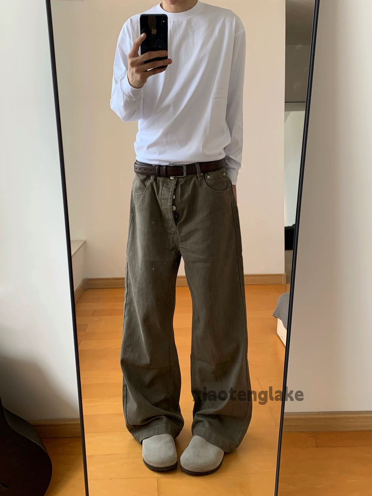 Visvim 15ss Carpenter Prime DMGD Wabash Pant