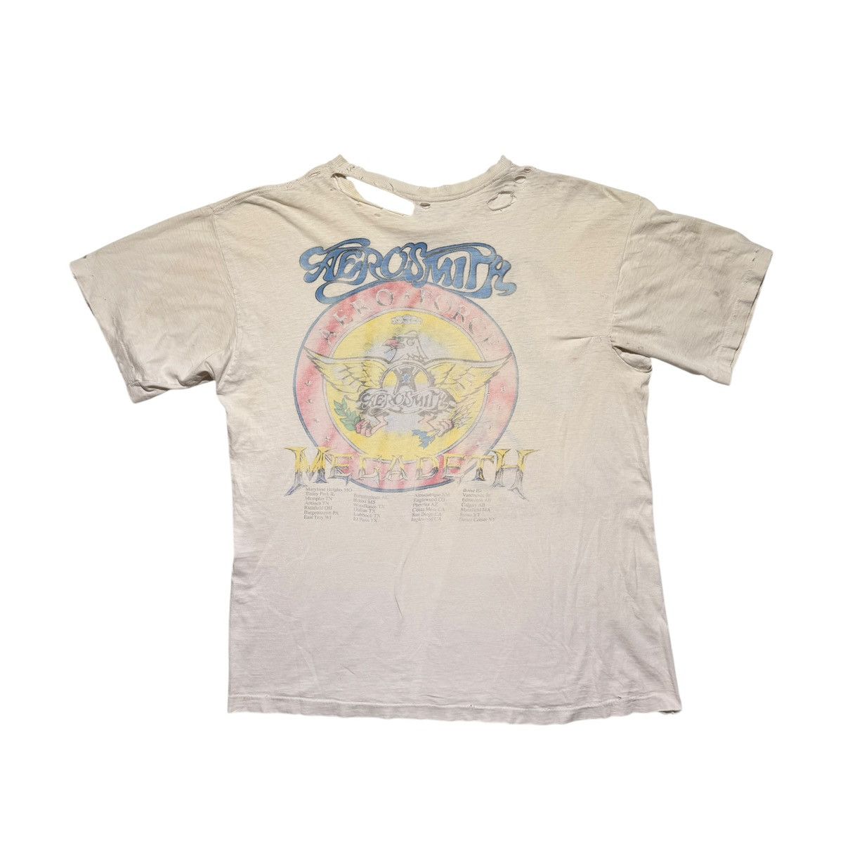 Vintage Aerosmith 1993 vintage get a grip tour tee Size US XL / EU 56 / 4 - 3 Thumbnail