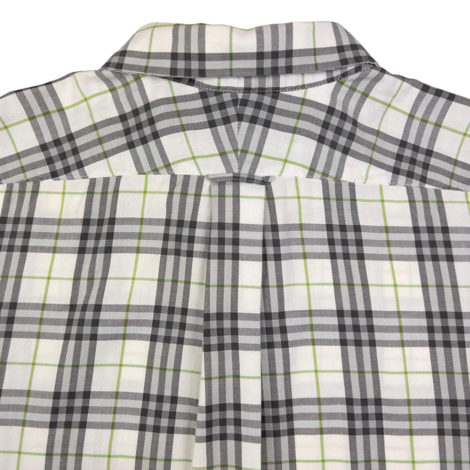 Burberry Vintage Burberry Nova Check Short Sleeve Button Up Shirt XL Size US XL / EU 56 / 4 - 6 Thumbnail