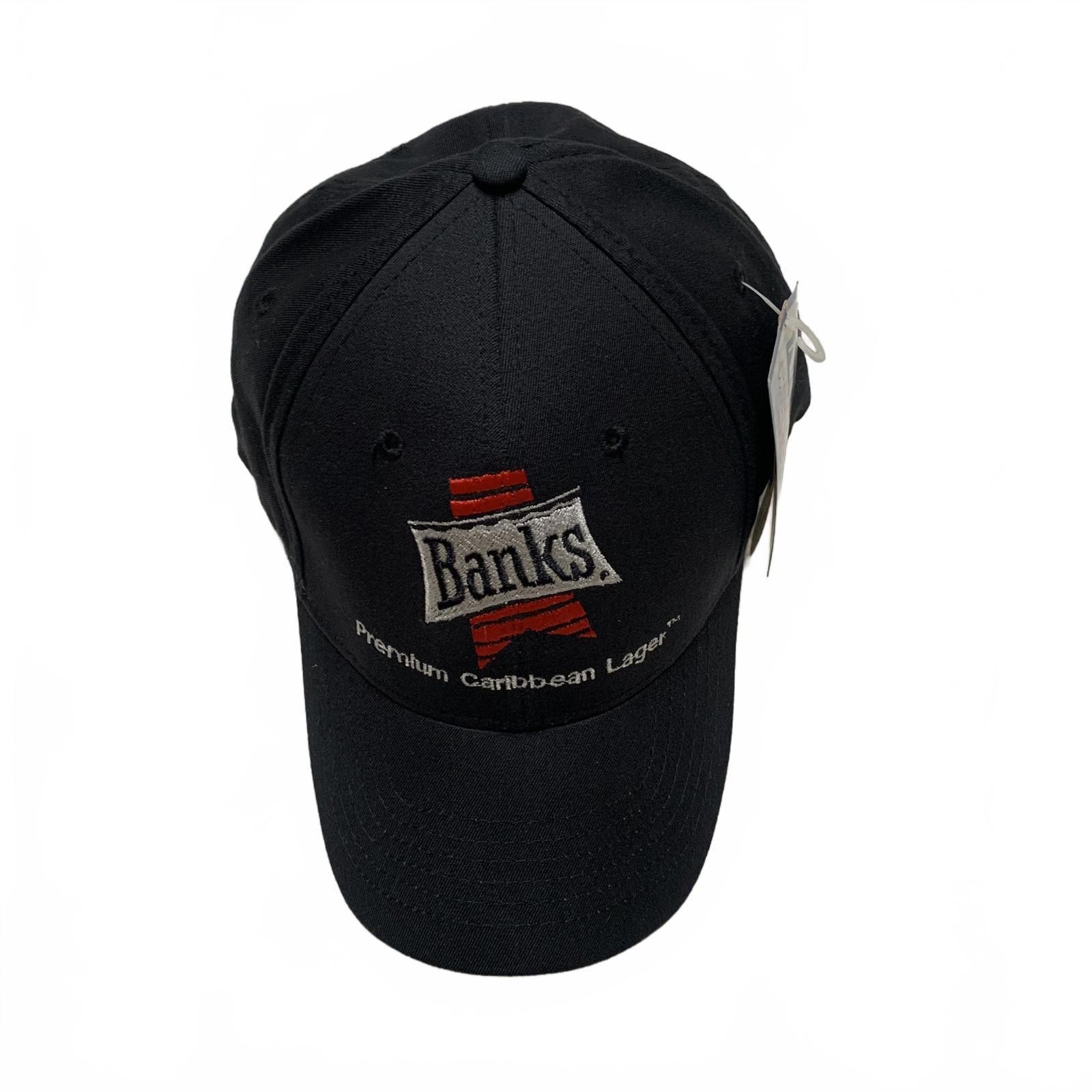 Other Nu-Fit Banks Premium L/XL Black Caribbean Lager Cap Size ONE SIZE - 5 Thumbnail