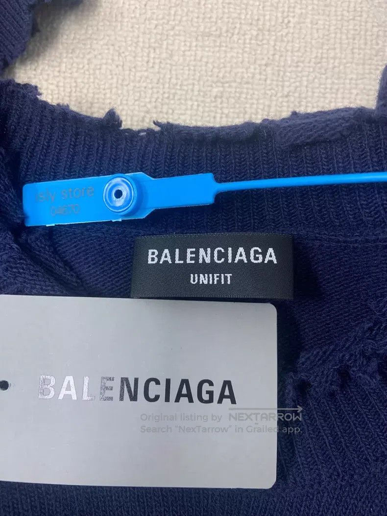 Balenciaga Balenciaga Logo Knit High Neck Woolen Sweater Size US M / EU 48-50 / 2 - 5 Thumbnail