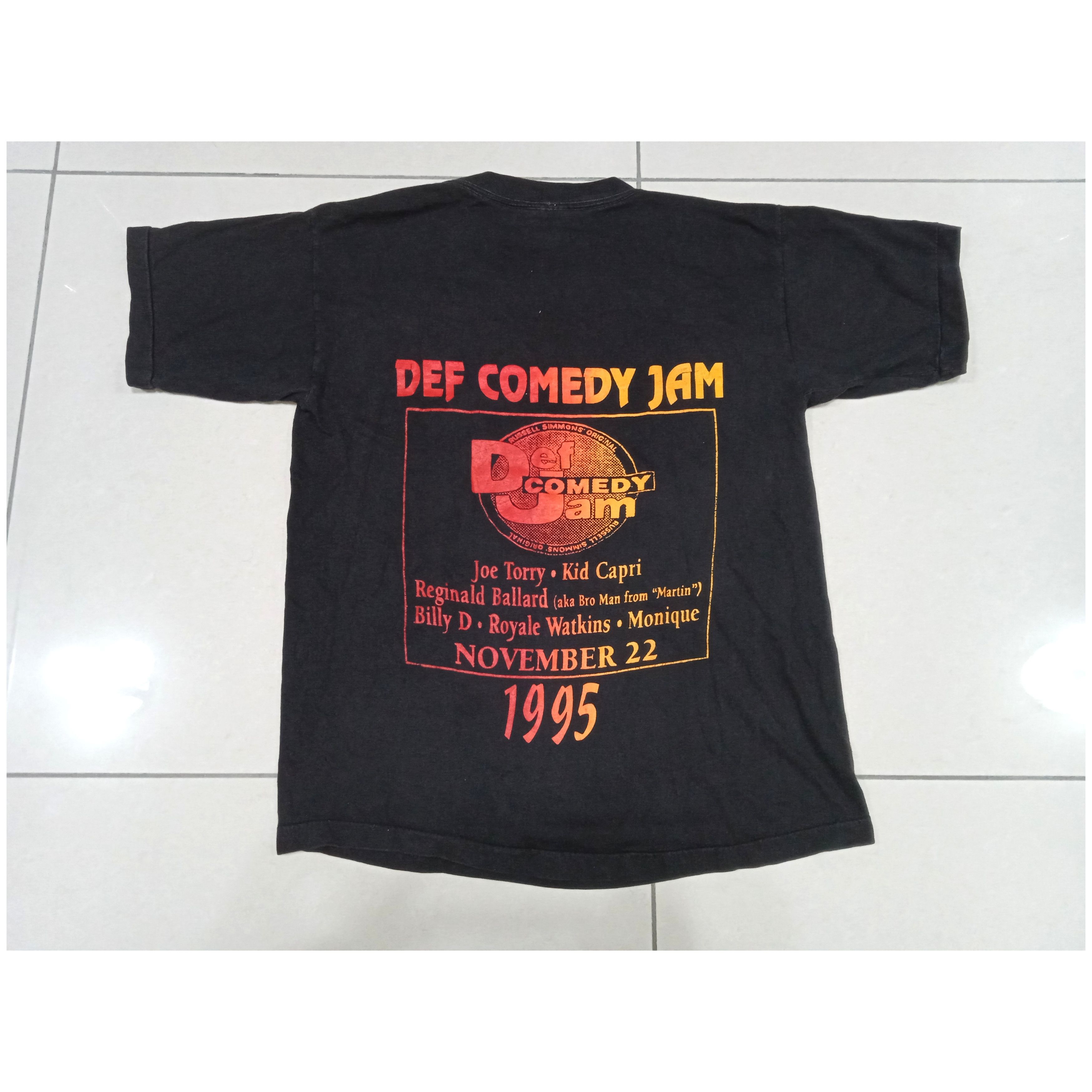 Rap Tees × Streetwear × Vintage Vintage 90s Def Comedy Jam 1995 T 