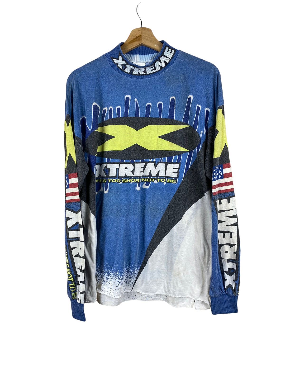 Fox Racing VINTAGE XTREME MOTORCROSS LONG SLEEVES SHIRT Size US L / EU 52-54 / 3 - 1 Thumbnail