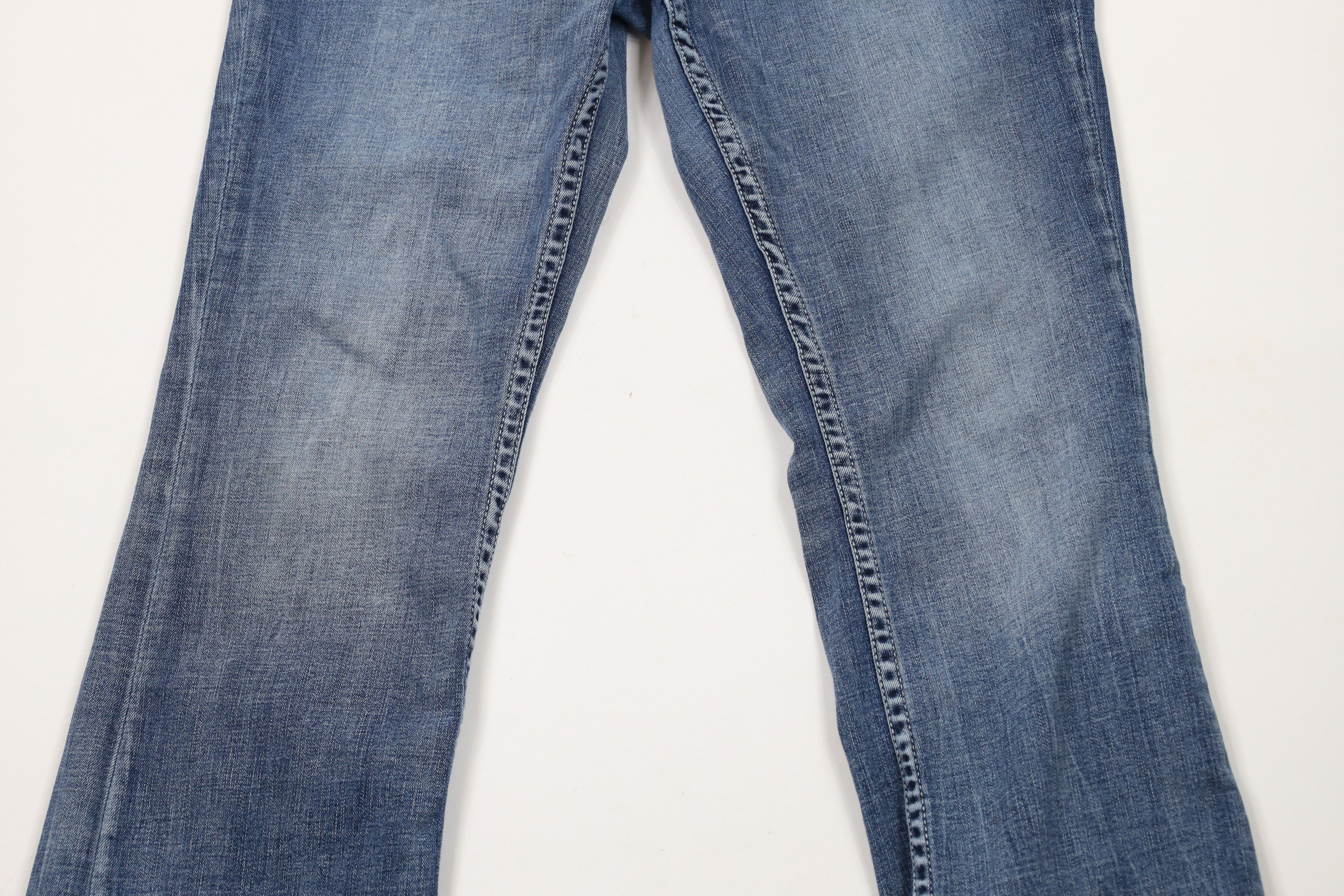 Vintage Buckle BKE Faded Payton Mid Rise Bootcut Denim Jeans Blue Size 32" / US 10 / IT 46 - 3 Thumbnail