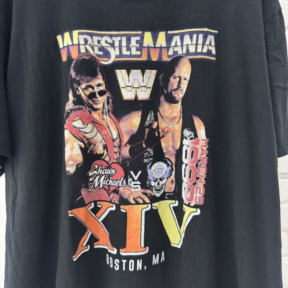 WWE 1998 Wrestlemania Promo Tee Size US XXL / EU 58 / 5 - 3 Thumbnail