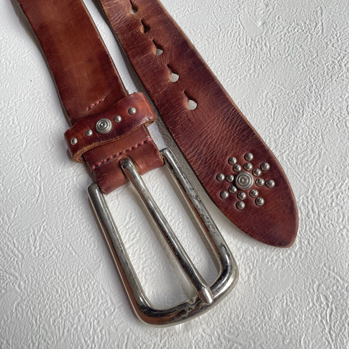 If Six Was Nine Michael kors y2k studded leather belts kapital style Size ONE SIZE - 3 Thumbnail