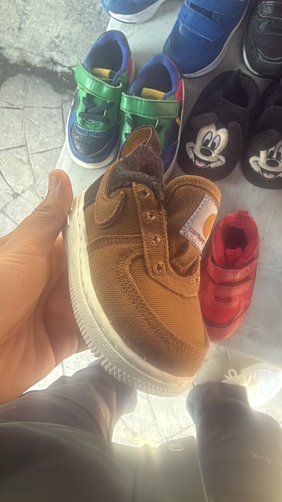 Carhartt Wip × Nike Nike Air Force 1 x Carhartt WIP (Baby) Size US 5 / EU 37 - 6 Thumbnail