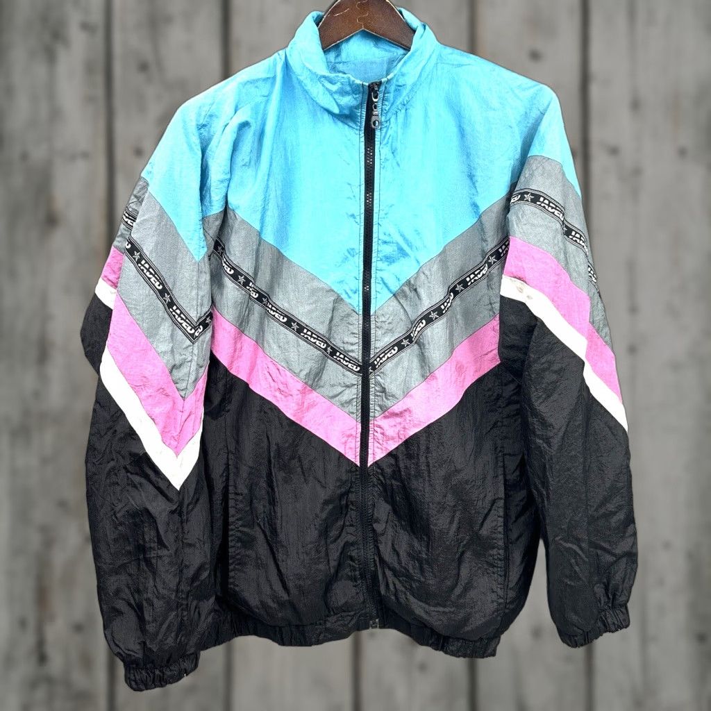 Jaded London Jaded London Jacket Men XS Athleisure Long Sleeve Full Zip 90s Retro READ Size US XS / EU 42 / 0 - 1 Thumbnail