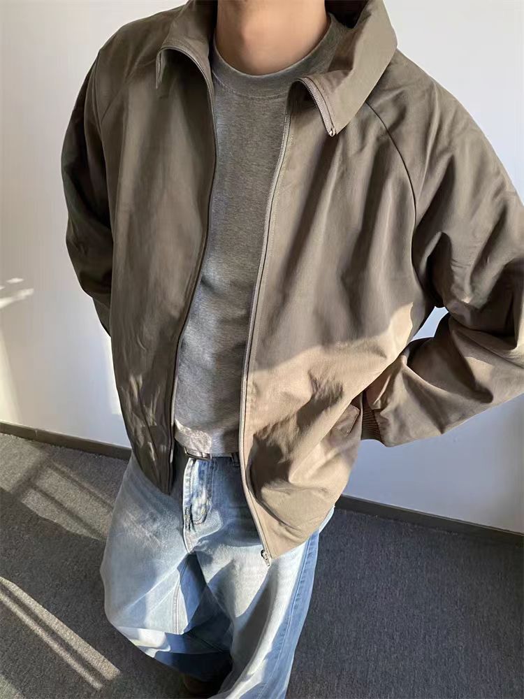 Japanese Brand × Vintage High Street Silhouette Zip Stand Collar Jacket Short Coat Size US M / EU 48-50 / 2 - 3 Thumbnail