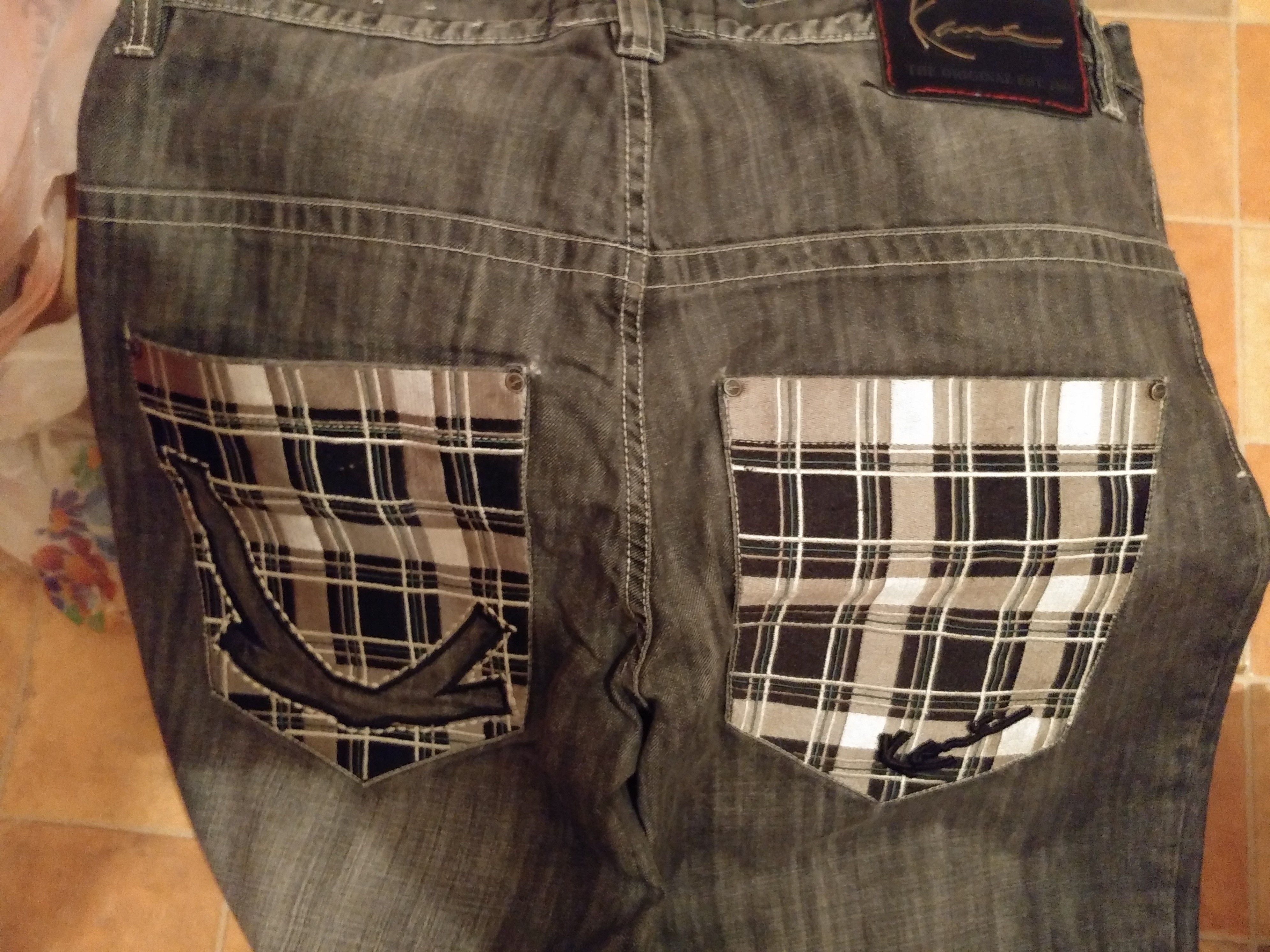 Karl Kani KARL KANI jeans, baggy, vintage Kani jeans, 90s hip hop W 38 Size US 38 / EU 54 - 3 Thumbnail