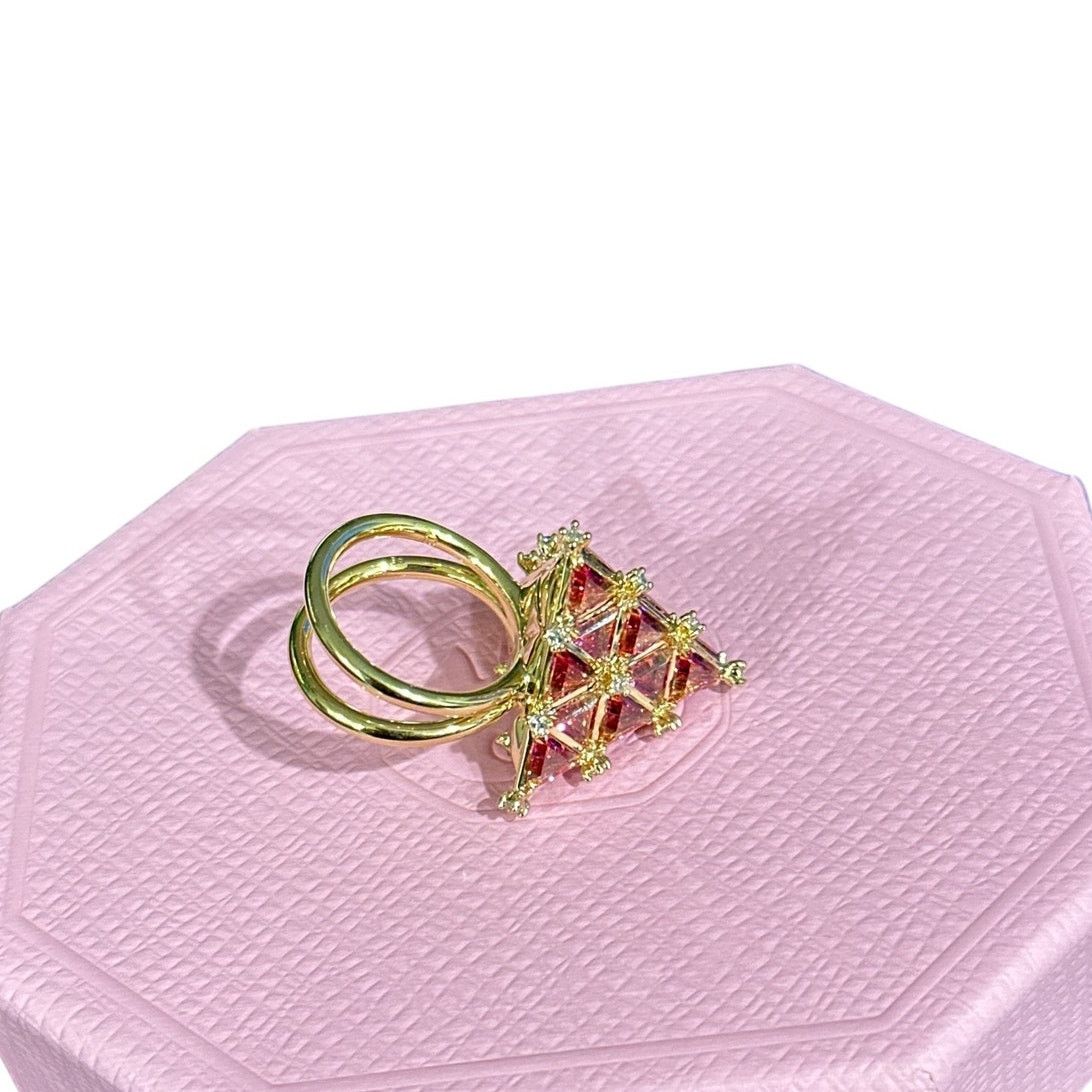 Swarovski Swarovski Curiosa cocktail ring Triangle cut Size 8 / 58 Size ONE SIZE - 6 Thumbnail