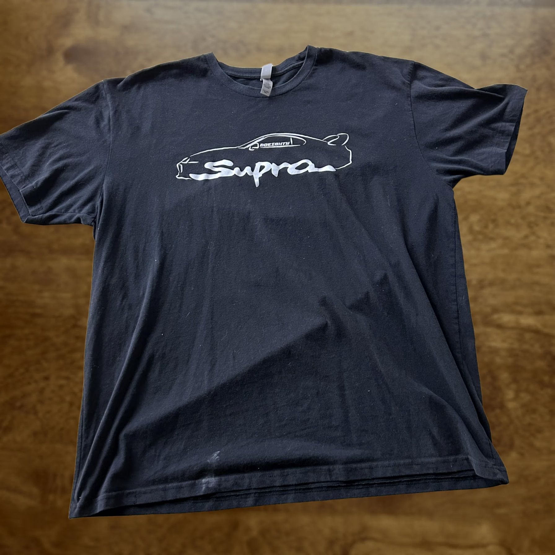 Next Level Toyota Supra Shirt Mens 2XL Black Next Level Apparel Car Graphic Tee T-Shirt Size US XXL / EU 58 / 5 - 1 Thumbnail
