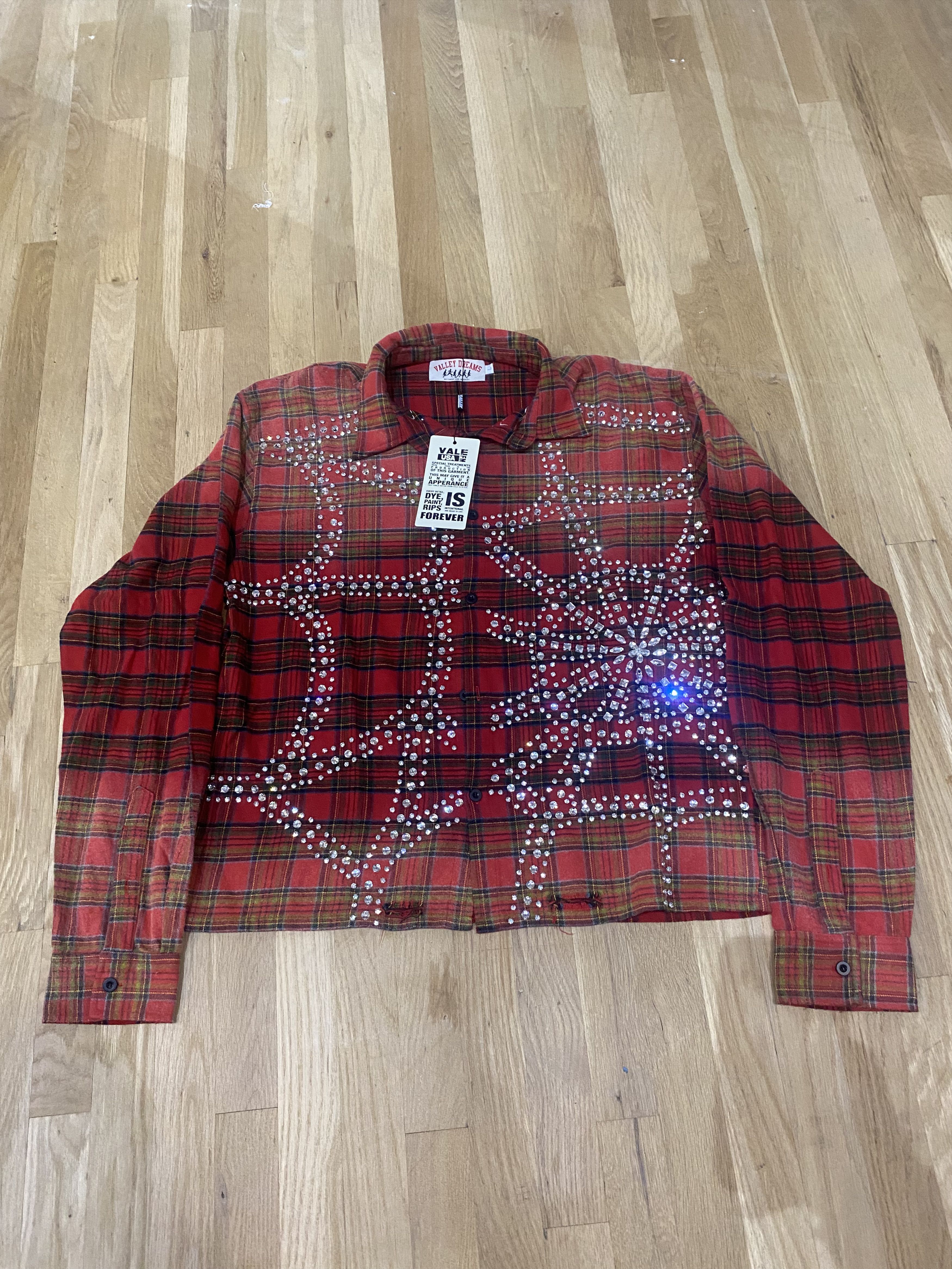 VALE FOREVER RED HAZE FLANNEL