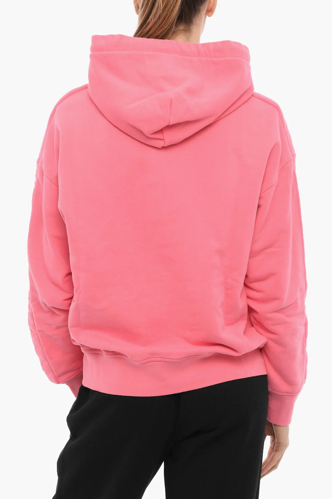 Ambush Design og1mm0426 Brushed Cotton Hoodie in Pink Size M / US 6-8 / IT 42-44 - 2 Thumbnail