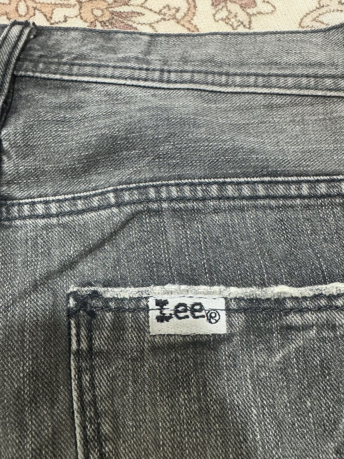 If Six Was Nine × Lee × Vintage Vintage Lee Riders Rare Design Flare Jeans Size US 32 / EU 48 - 11 Thumbnail