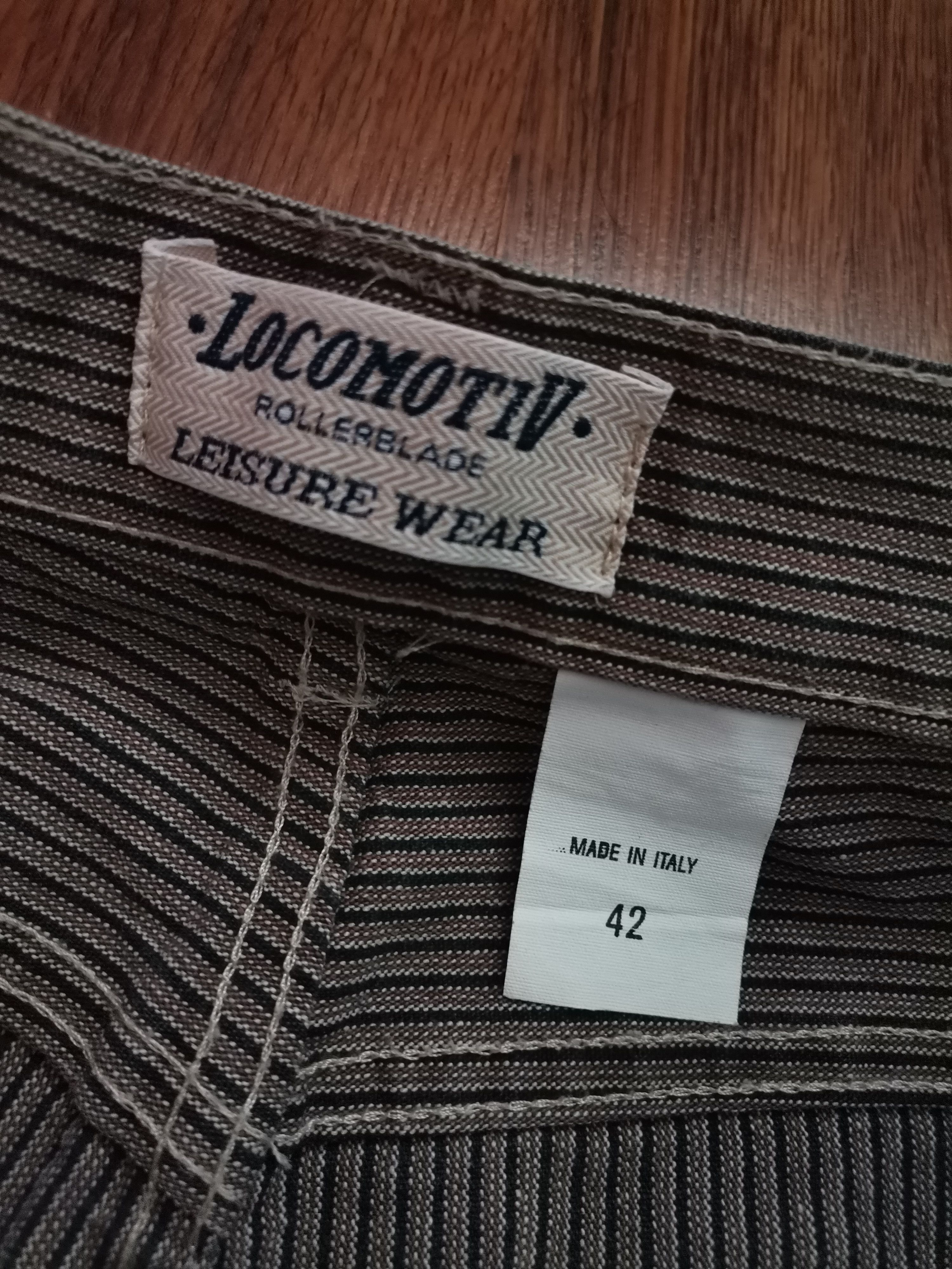 Vintage Vintage Locomotiv Striped Pants Size US 29 - 5 Thumbnail