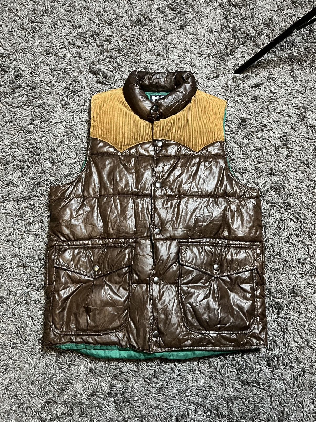 Takeo Kikuchi TAKEO KIKUCHI VINTAGE JAPANESE BRAND VELVET PUFFER VEST Size US M / EU 48-50 / 2 - 2 Thumbnail