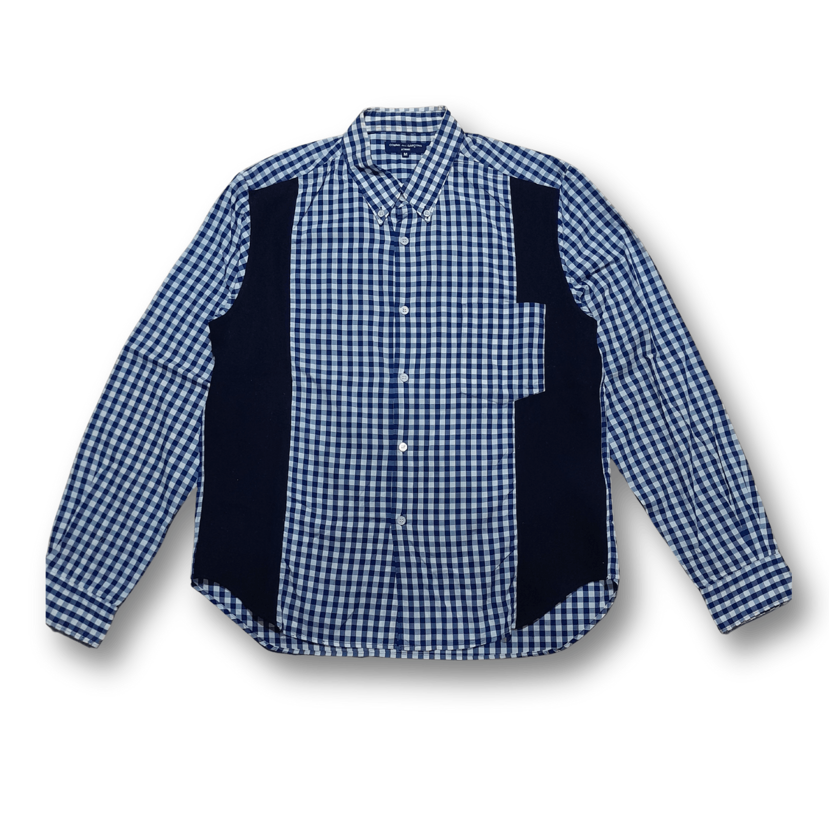 Comme des Garcons Comme des Garcons Homme Gingham x Wool Switch Shirt Size M Size US L / EU 52-54 / 3 - 1 Thumbnail