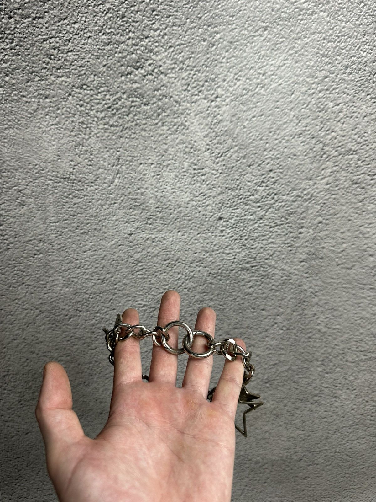 Guess Crazy Rhinestones Metal Bracelet Y2K Chain Opium Hype Style Size ONE SIZE - 5 Thumbnail