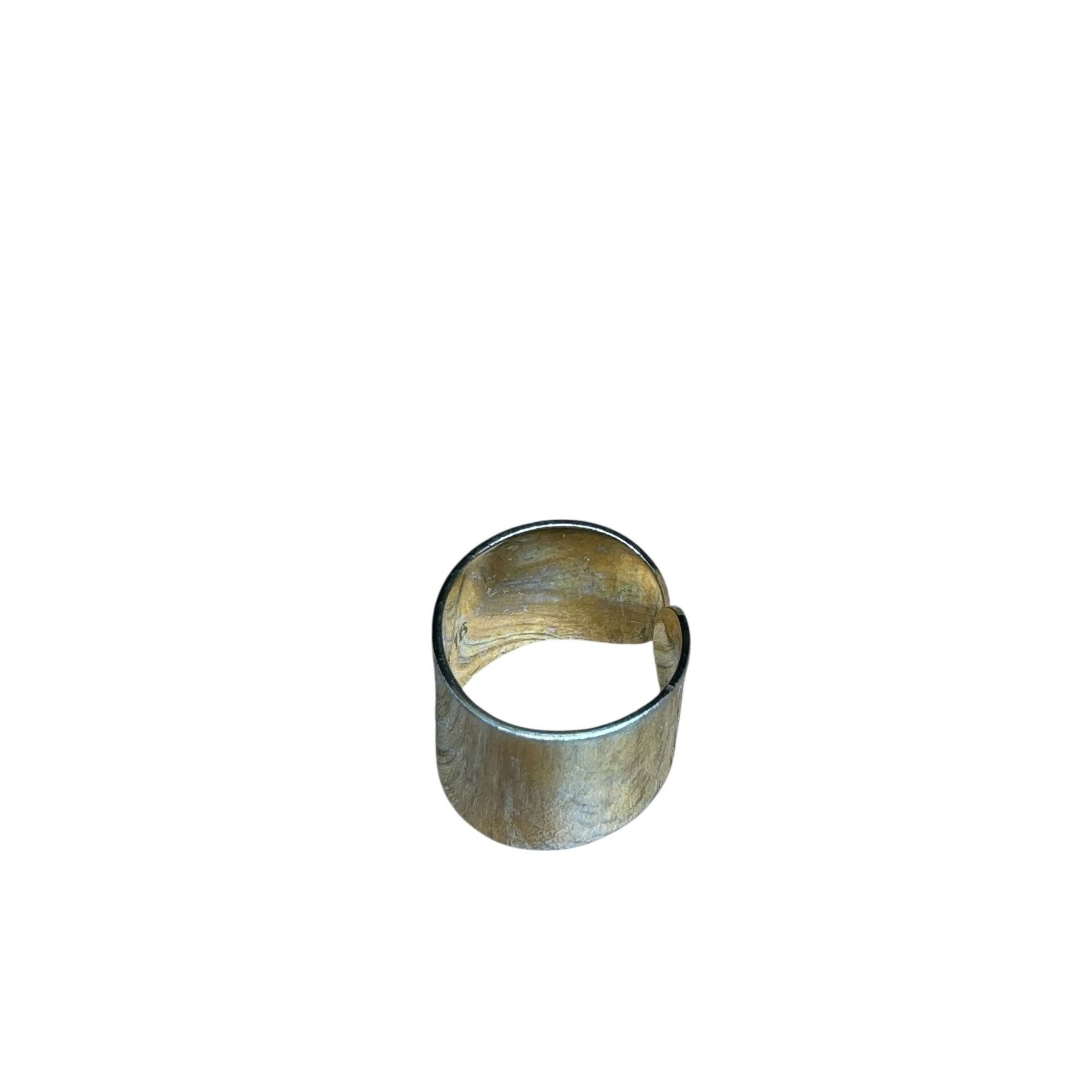 Maison Margiela Maison Margiela Line 11 Gold-Tone Sculptural Ring US 3 Size ONE SIZE - 1 Thumbnail