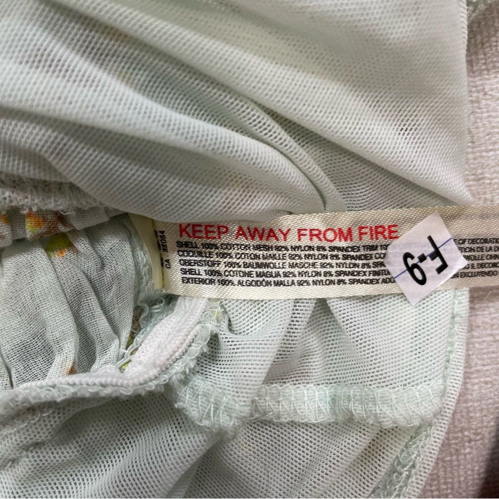 Free People NWT New Free People Light Green Feel Good Bodysuit Size M Size M / US 6-8 / IT 42-44 - 8 Thumbnail