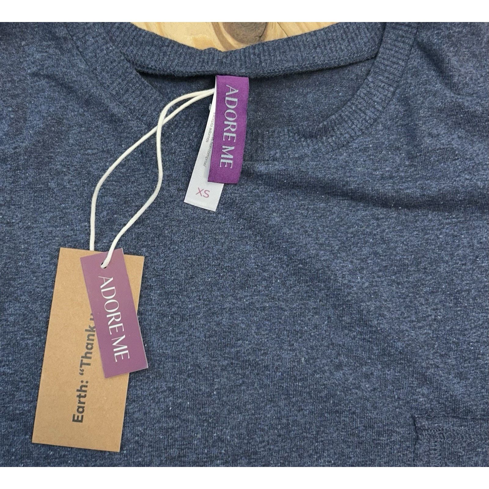 Other NWT! ADORE ME Blue Short Sleeve Dress size XS . Size XS / US 0-2 / IT 36-38 - 7 Thumbnail