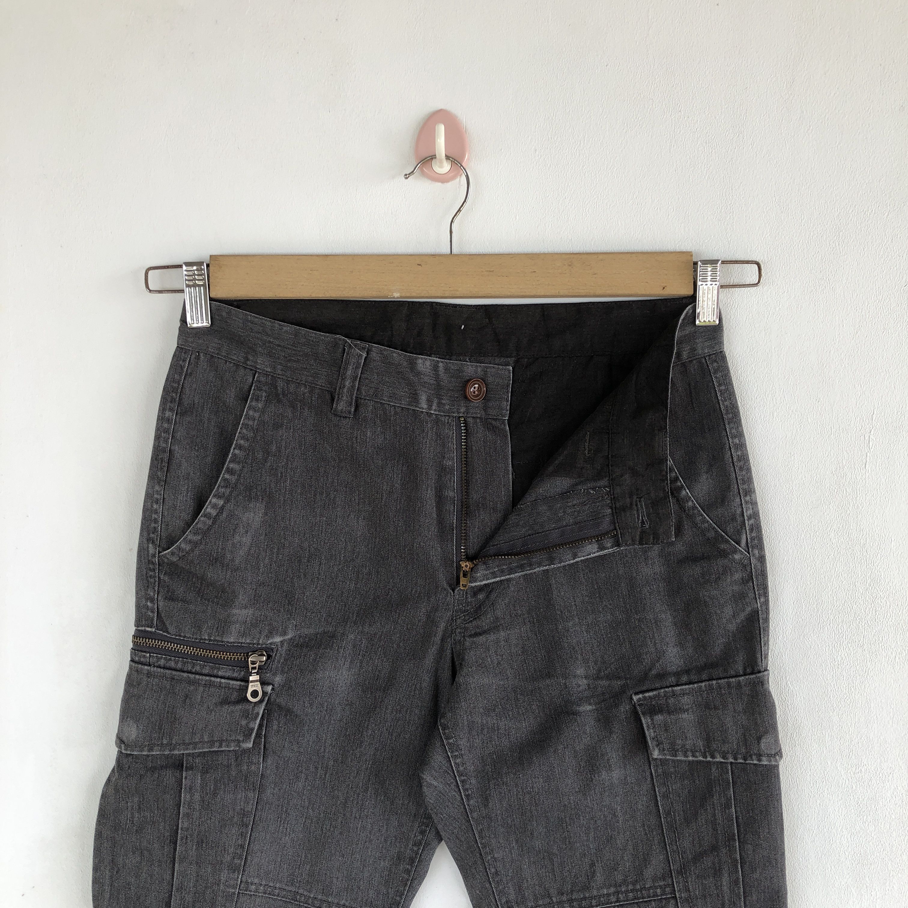 Japanese Brand TK Mixpice Cargo Pants Japanese Multi Pocket Trousers Size US 30 / EU 46 - 5 Thumbnail