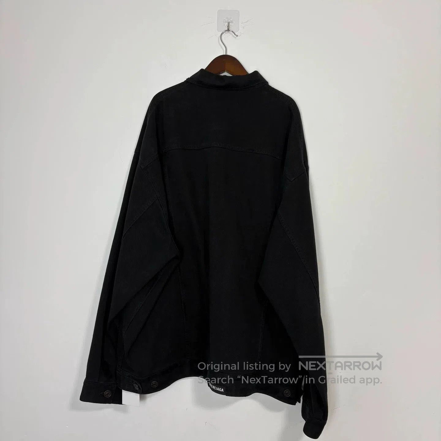 Balenciaga Balenciaga Valentine's Embroidered Denim Jacket. Size US S / EU 44-46 / 1 - 2 Thumbnail