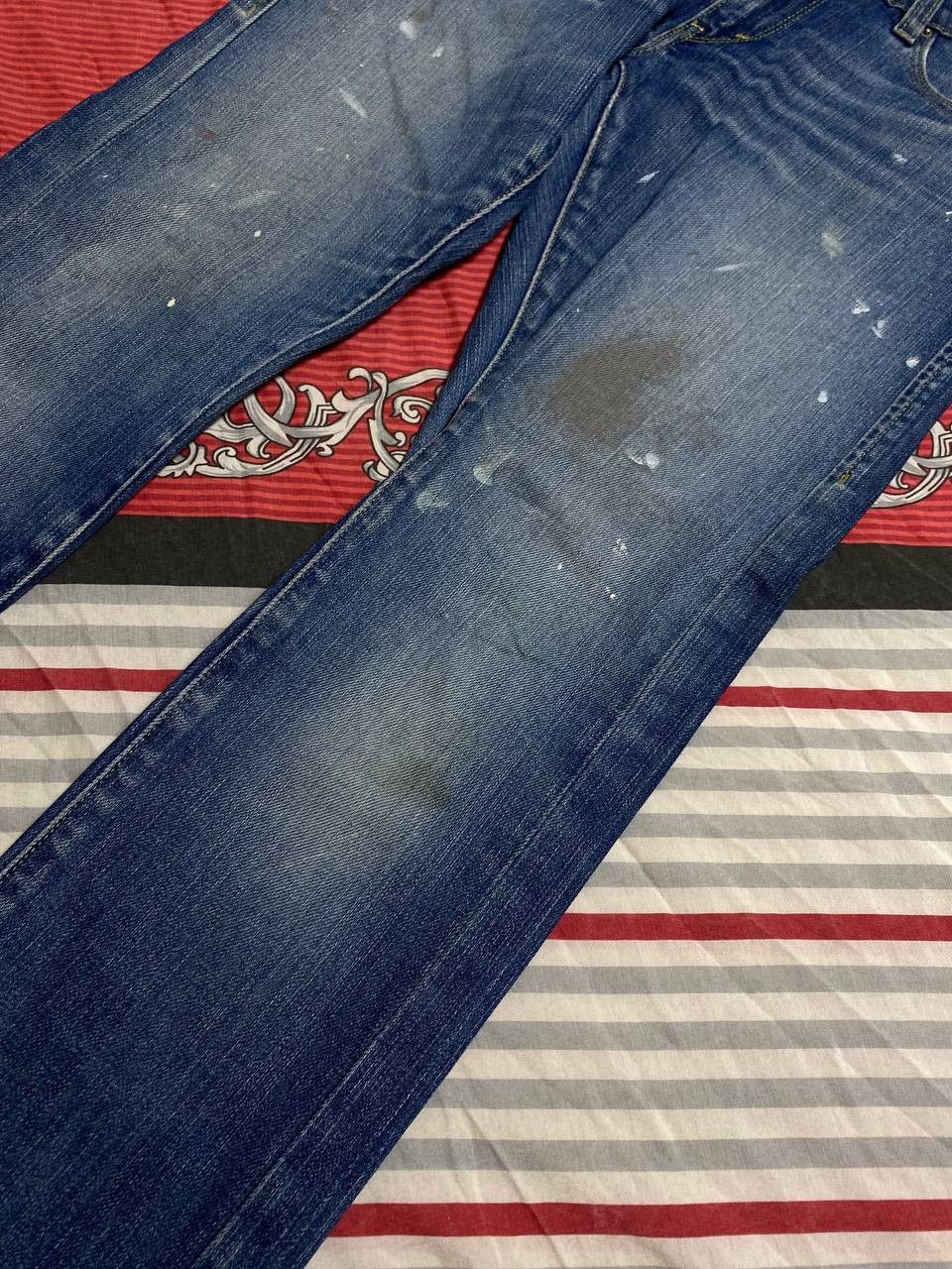 Levi's × Vintage Distressed Blue Vintage Levi's Jeans8 Denim 523 Size US 26 / EU 42 - 20 Thumbnail