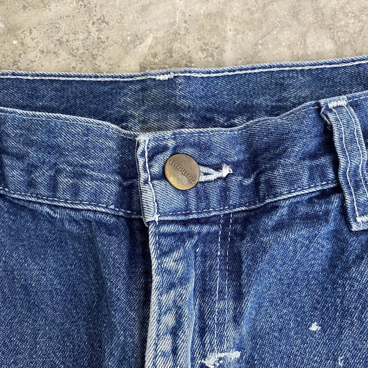 Carhartt Vintage Carhartt Splatter Ripped Carpenter Work Pants Size US 34 / EU 50 - 11 Thumbnail